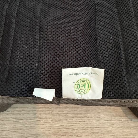 Henry and Clemmies Dog Backpack Red Size Large Snap Zipper Hiking Outdoors - Picture 6 of 9